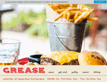 Tablet Screenshot of greasewpb.com